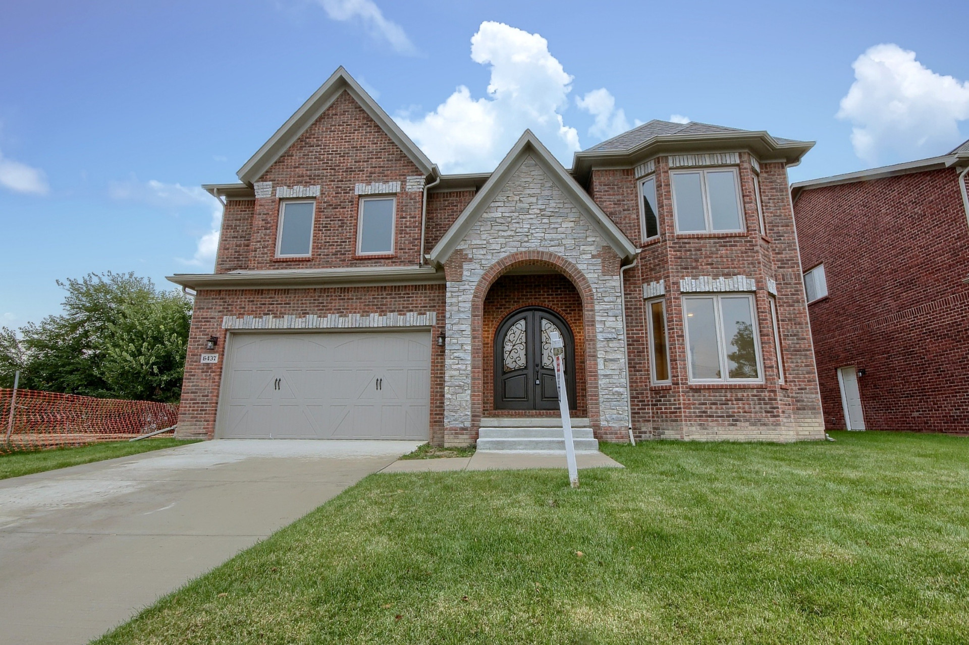 Brick & Stone Colonial